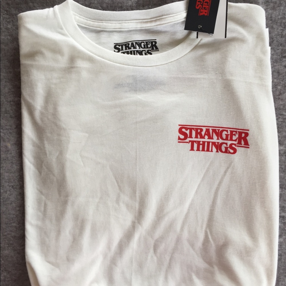NWT STRANGER THINGS by Netflix long sleeved TEE